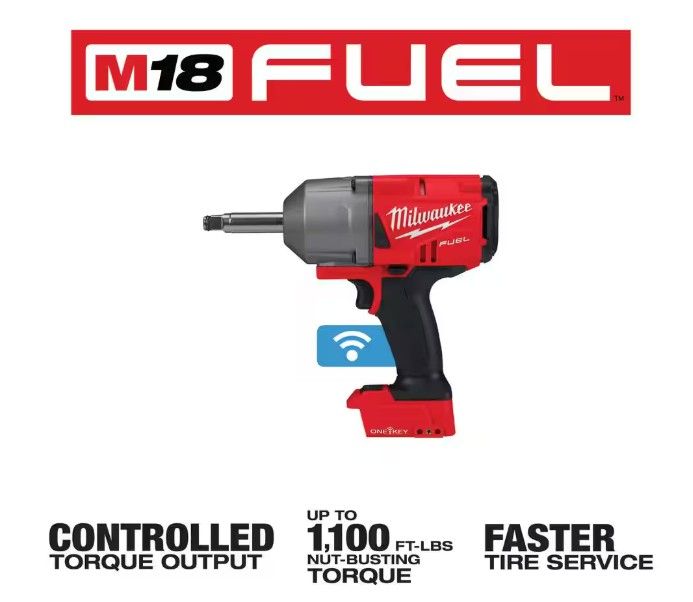 M18 ONE-KEY FUEL 18V Lithium-Ion Brushless Cordless 1/2 in. Impact Wrench (Tool-Only)