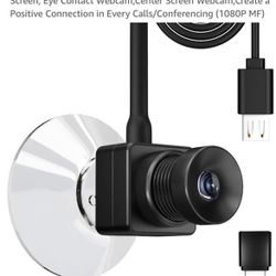 Eye to Cam 3 Webcam 1080P Eye Level Webcam of Middle Screen, Eye Contact Webcam,Center Screen Webcam