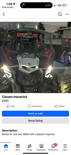 Canam maverick 2025