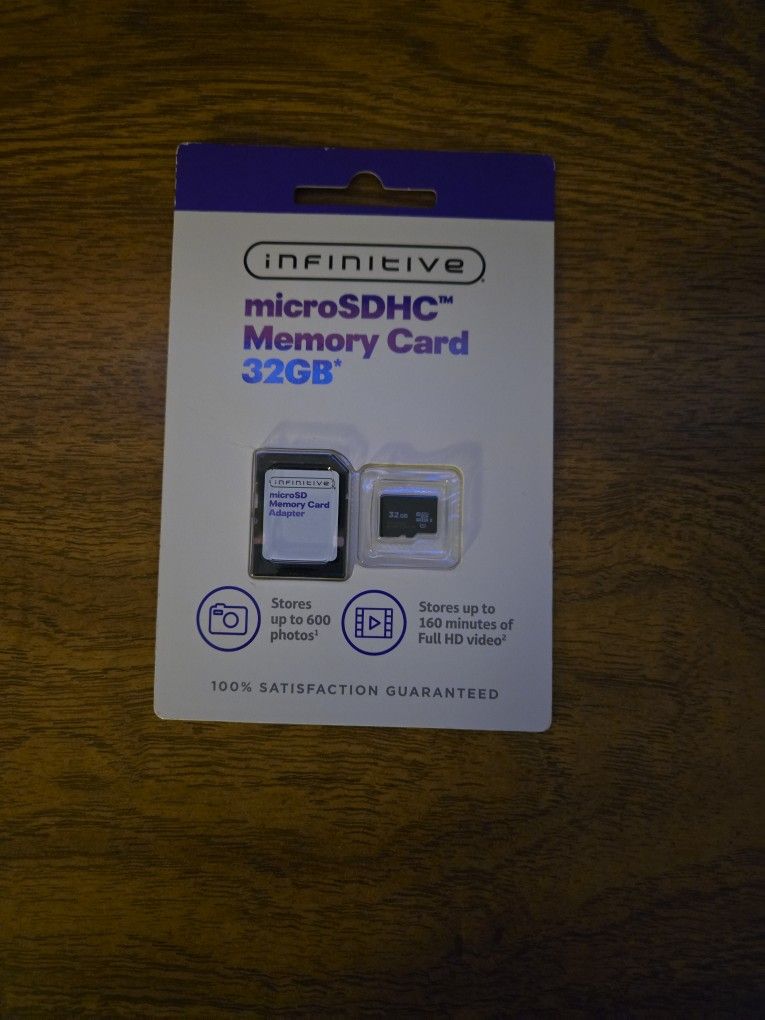 Infinitive 32GB microSDHC Memory Card