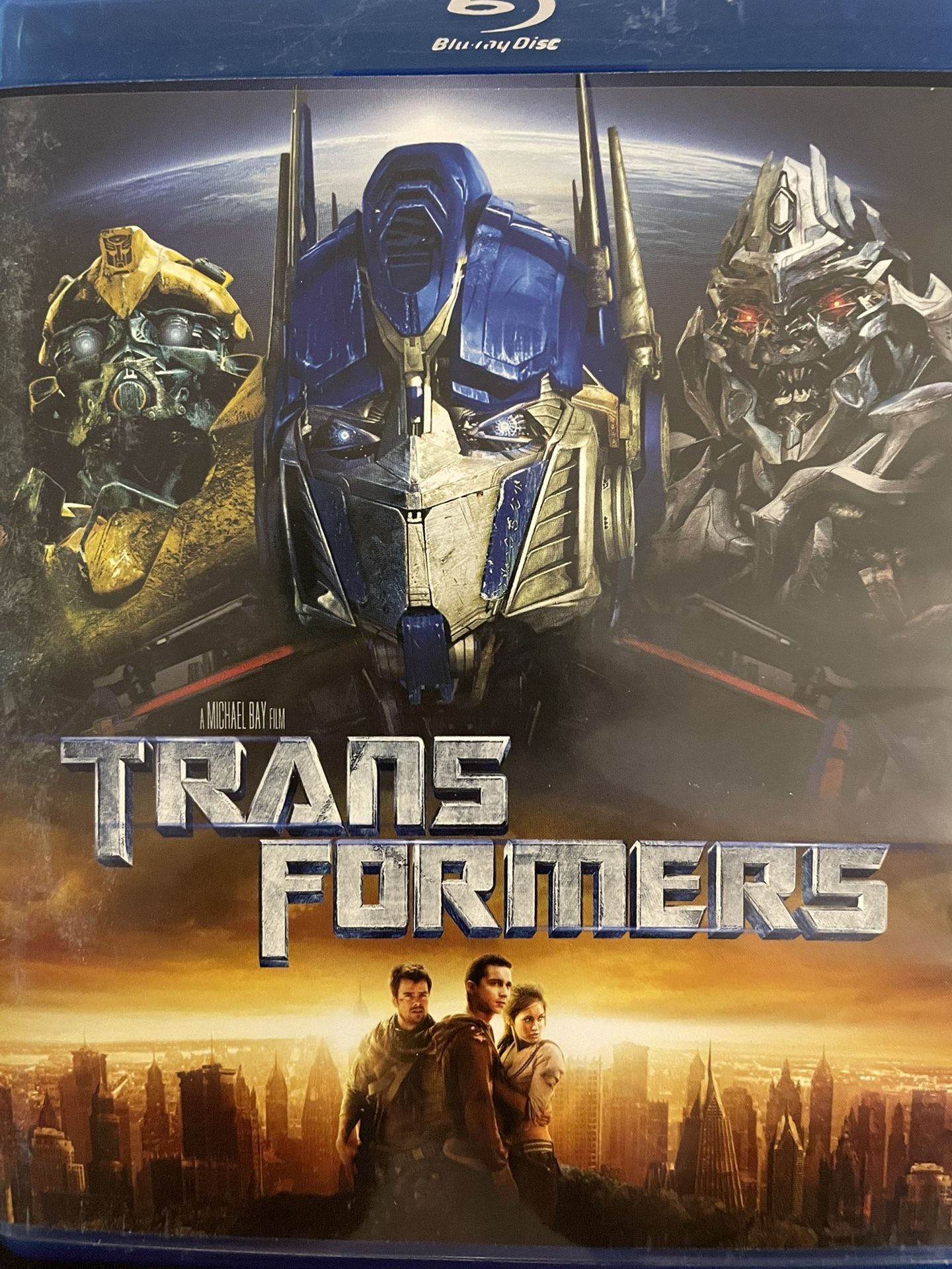 TRANSFORMERS (Blu-Ray-2007)
