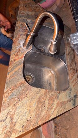 Granite kitchen sink