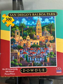 Dowdle San Diego's Balboa Park 500-Piece Puzzle