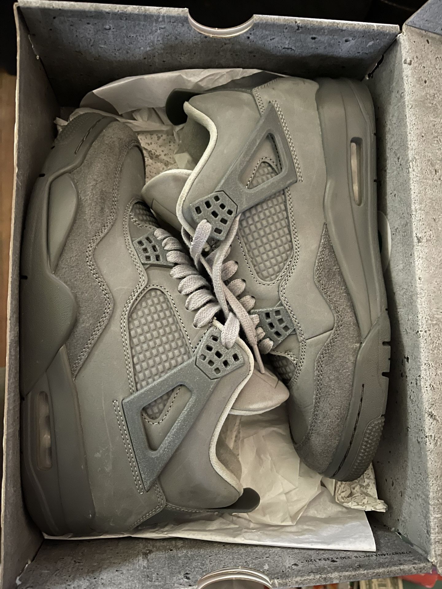 Jordan 4 “ Wet Cement”