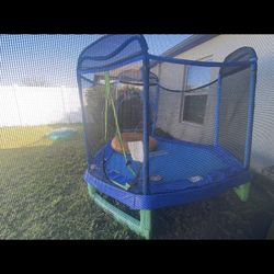 Toddler Trampoline And Swing 