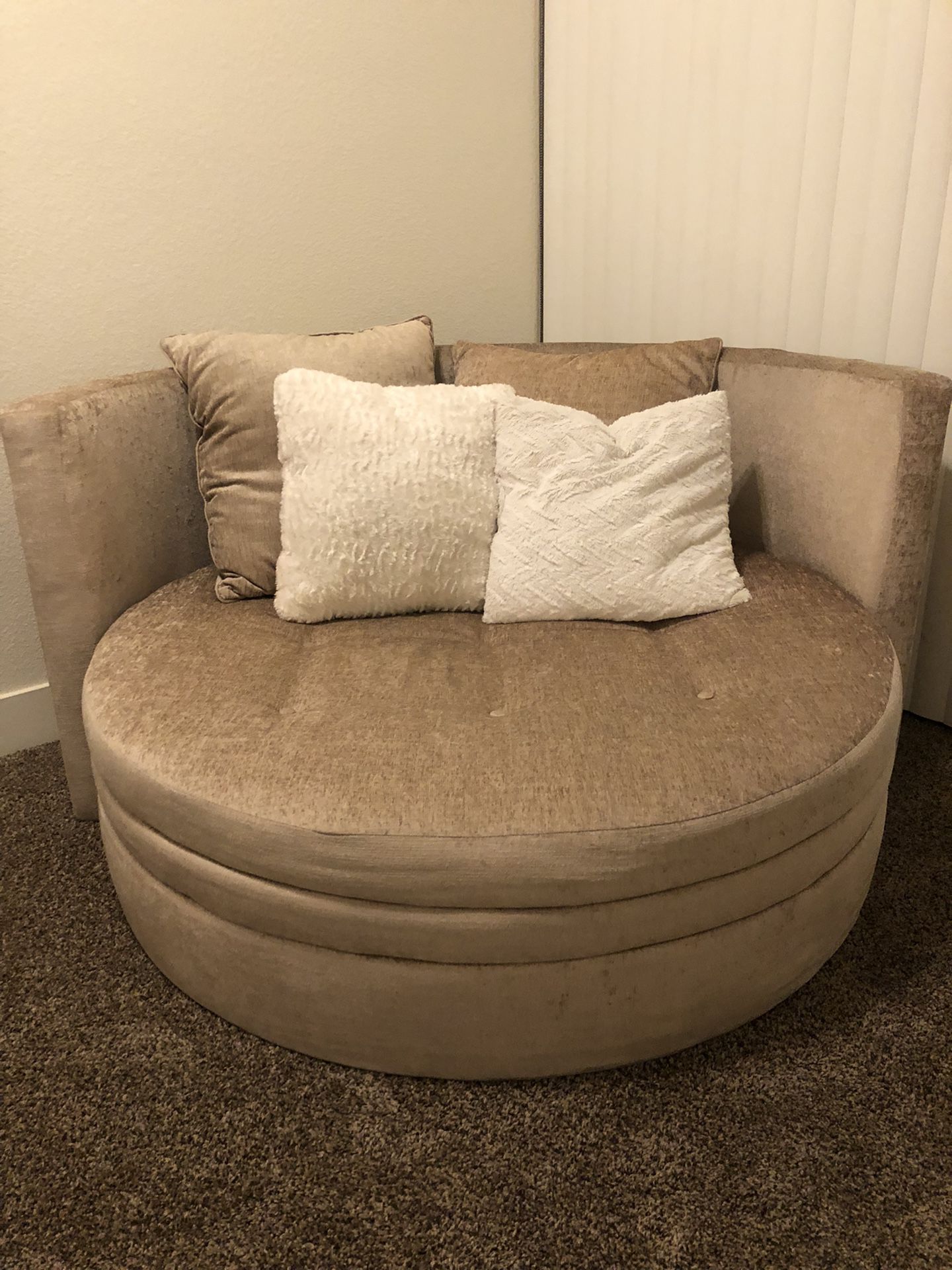 Round Wayfair Couch