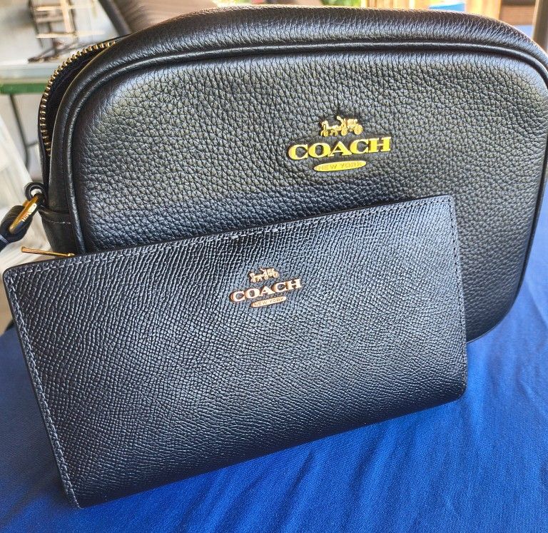 Coach Crossbody And Wallet 