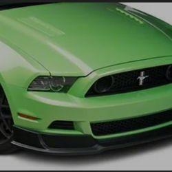 2013 Ford Mustang Front Lip Bumper 