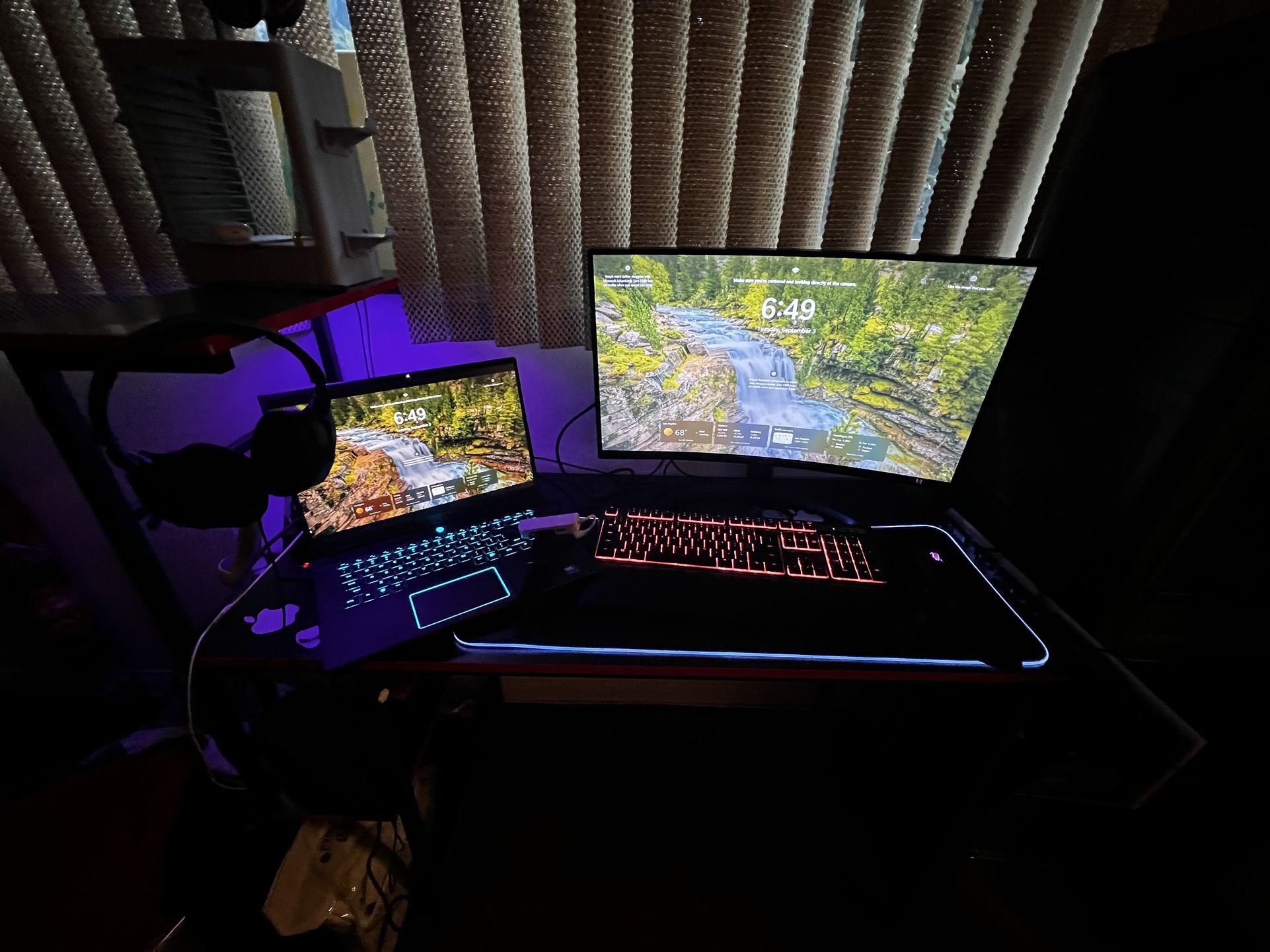 ENTIRE GAMING SETUP