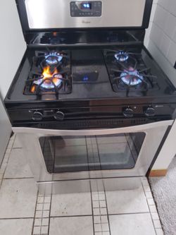 Whirlpool Stainless Steel Gas Range