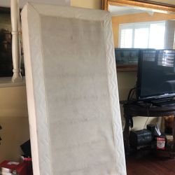 Twin boxspring and metal frame
