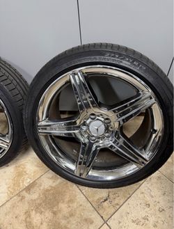 Mercedes sl Wheels AMG OEM 4SET in excellent condition
