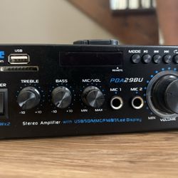 Pyle Stereo Power Amplifier