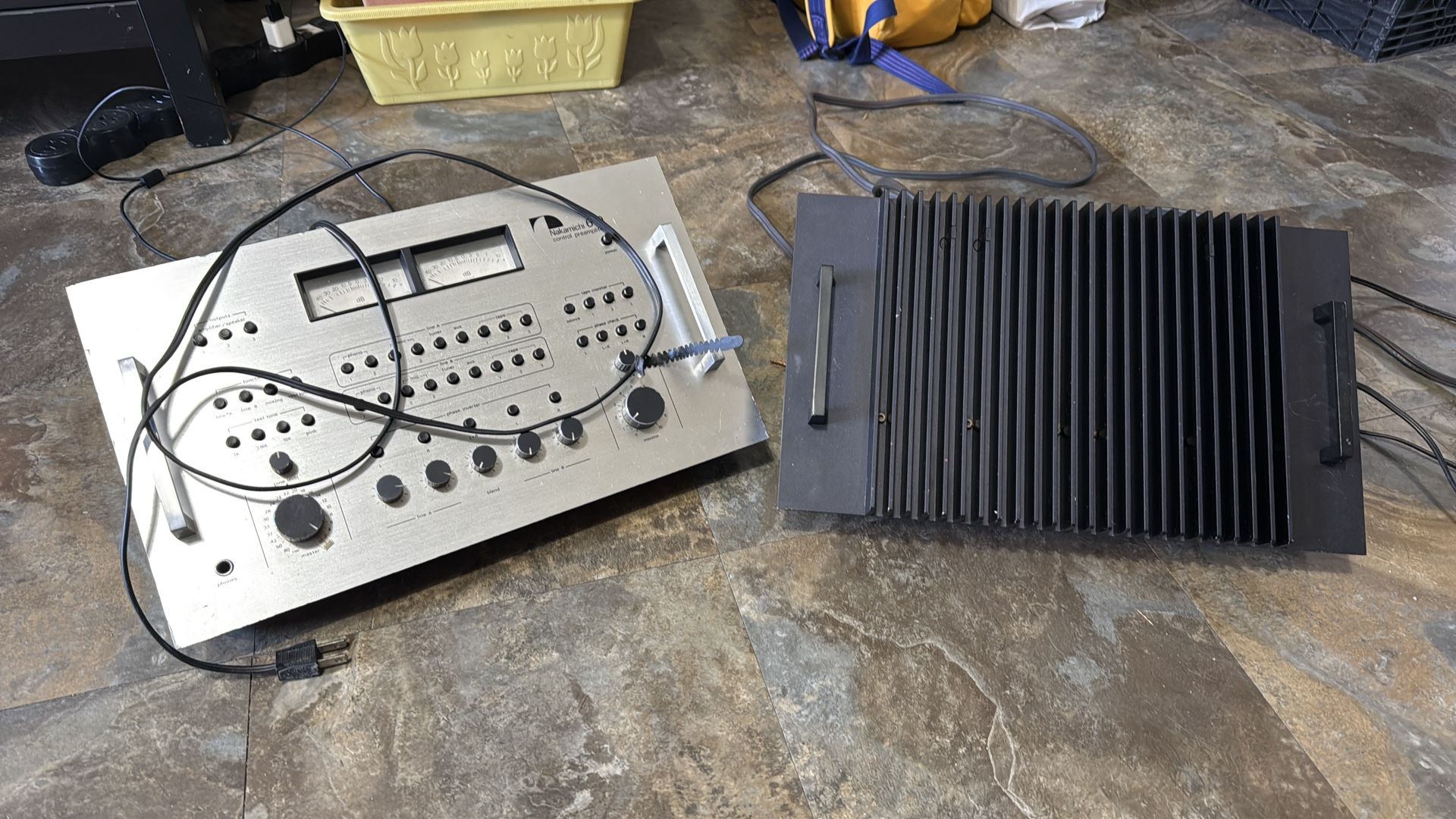 Nakamichi 610/620 Preamp Amplifier Works