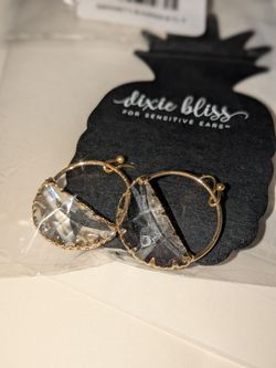 Half circle earrings