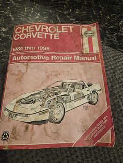 Haynes Repair Manual Corvette