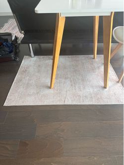 Small desk rug