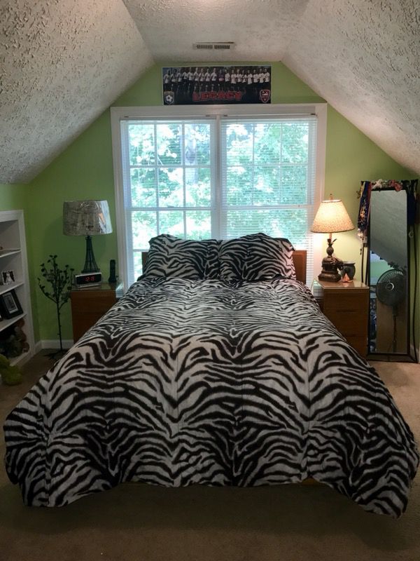 Zebra bedding full size