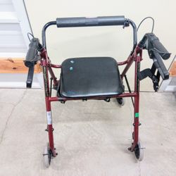 Walker w/Built In Chair