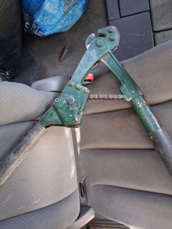 Green lee ratchet bolt cutters