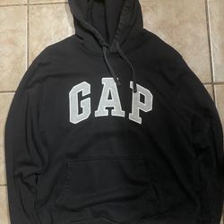 Black & Grey Gap Hoodie 