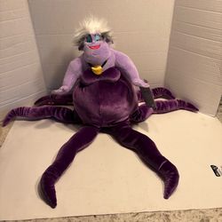 Disney Store Ursula Plush Doll The Little Mermaid 30th Anniversary 22” New