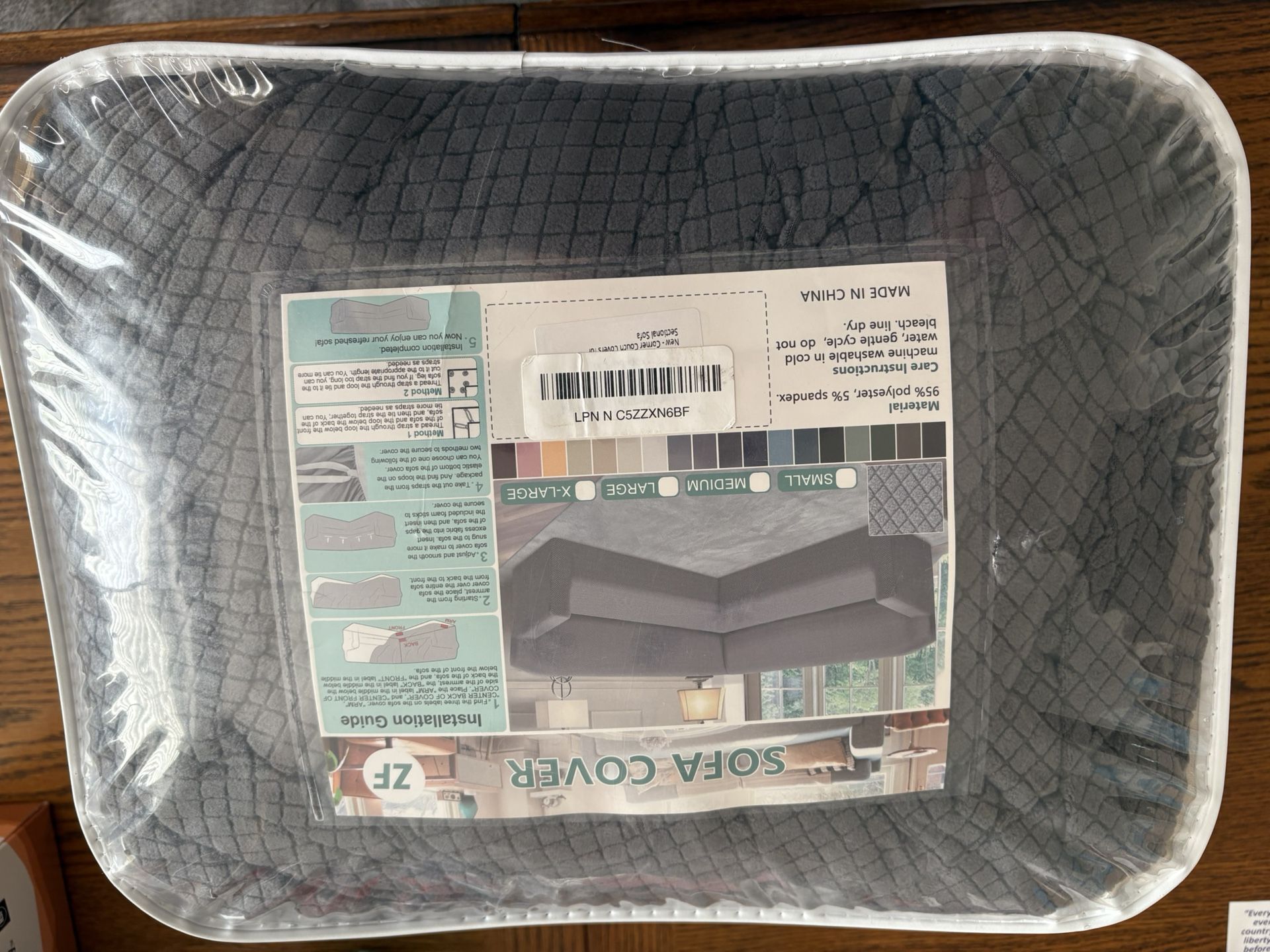 Sectional Sofa/Couch Cover -