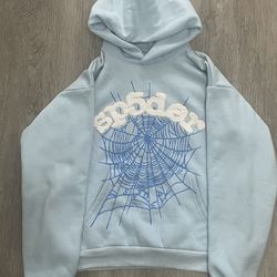 Light Blue Spider Hoodie