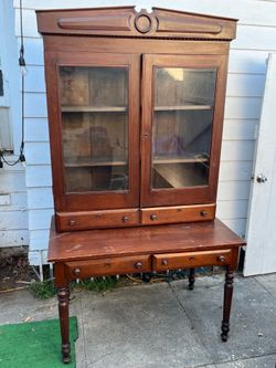 Vintage Desk/Bookcase