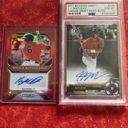 MLB Auto Cards