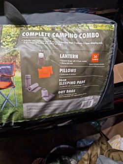 NEW OZARK TRAIL COMPLETE CAMPING COMBO