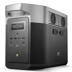 EF ECOFLOW Portable Power Station DELTA Max 2000, 2016Wh Expandable Capacity, 1.8H to Full Charge, Solar Generator for Home Backup, Emergency