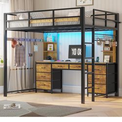 Full Size Loft Bed 