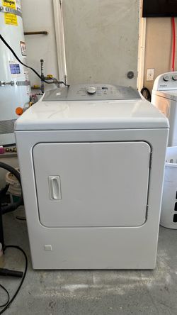 White Front-Load gas dryer