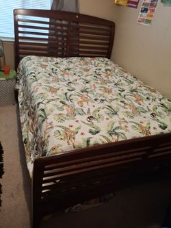Queen bed frame