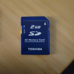 Toshiba 2GB SD Card