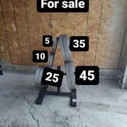Weights And Stand 