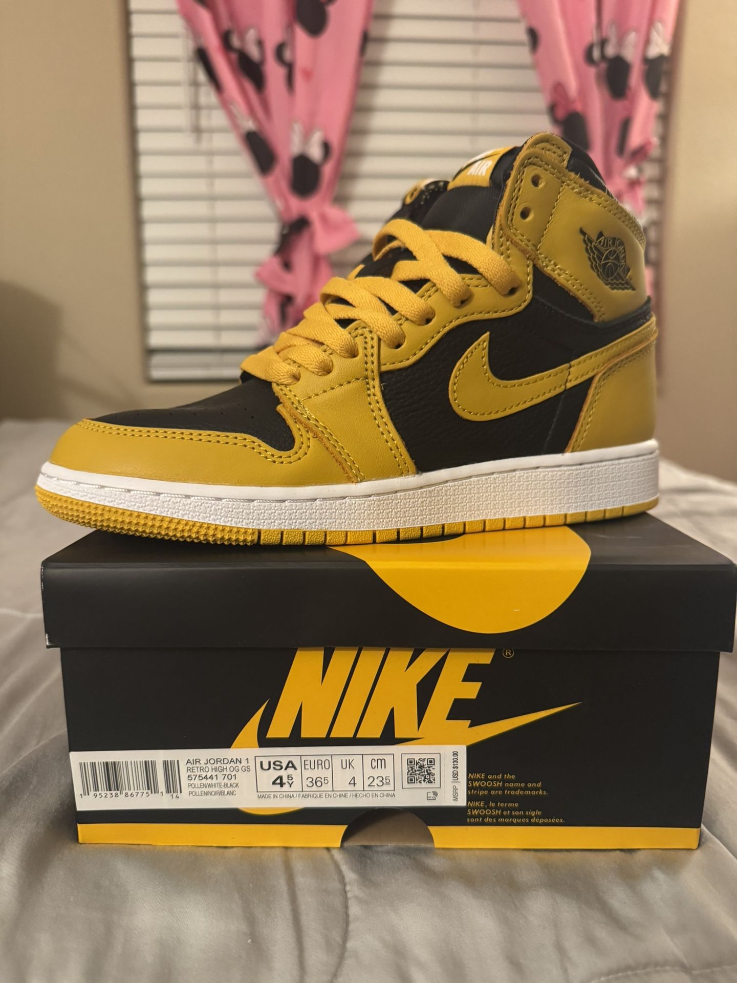 Air Jordan 1  Retro High OG GS “Pollen”