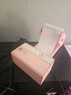 Jadens JD-468BT Label Printer (Pink)