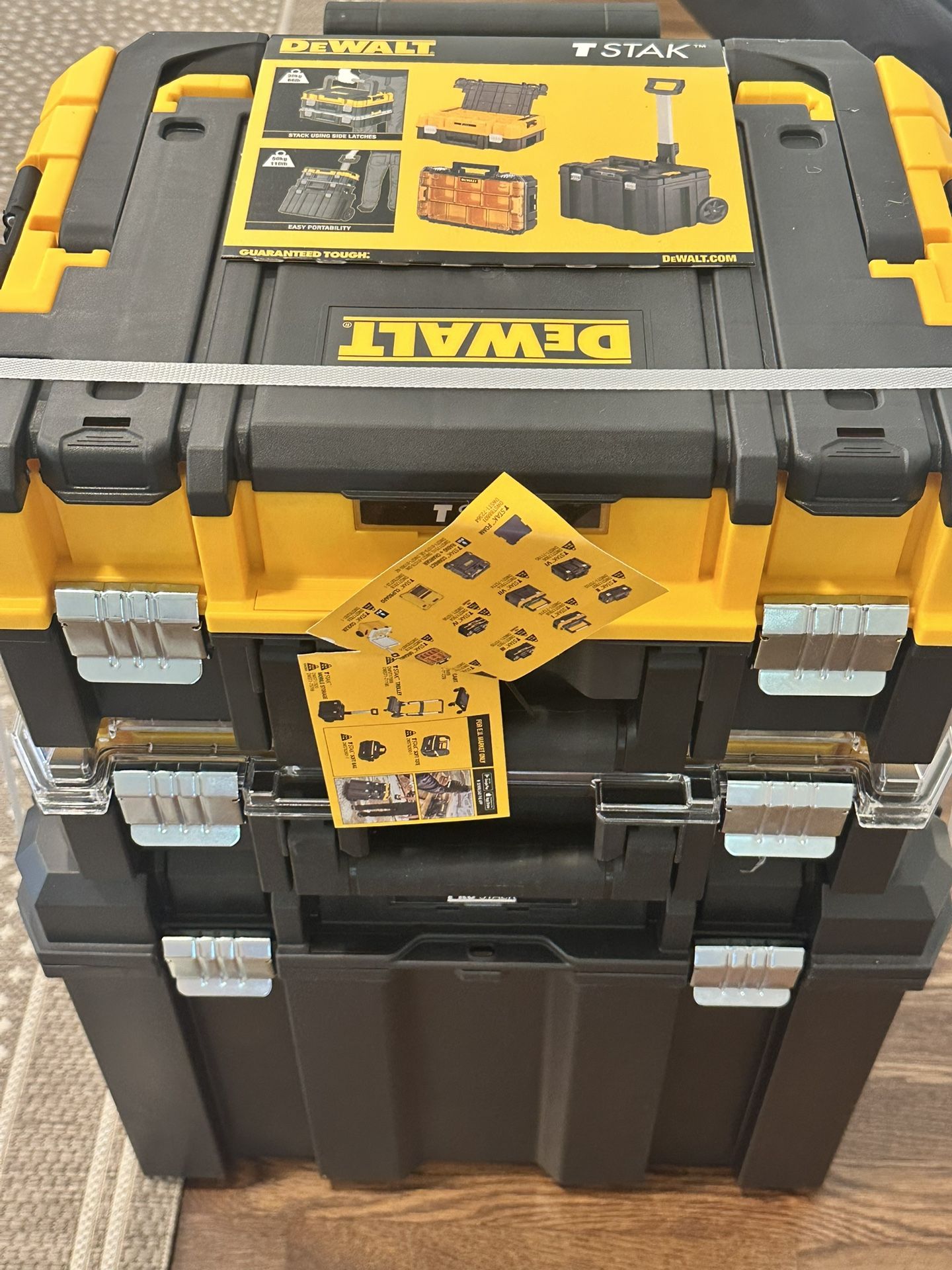 DEWALT 39 in. x 17 in. Tstak Tower Storage System