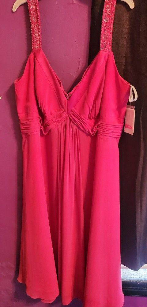 New David Bridal Dress Sz 18
