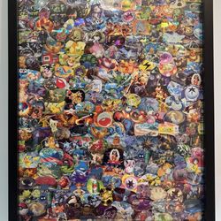 Pokémon Collages Hand Made with Matches Included - Pick Your Size :-)