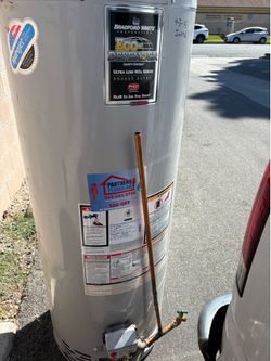 Used 50 gallon Bradford white water heater