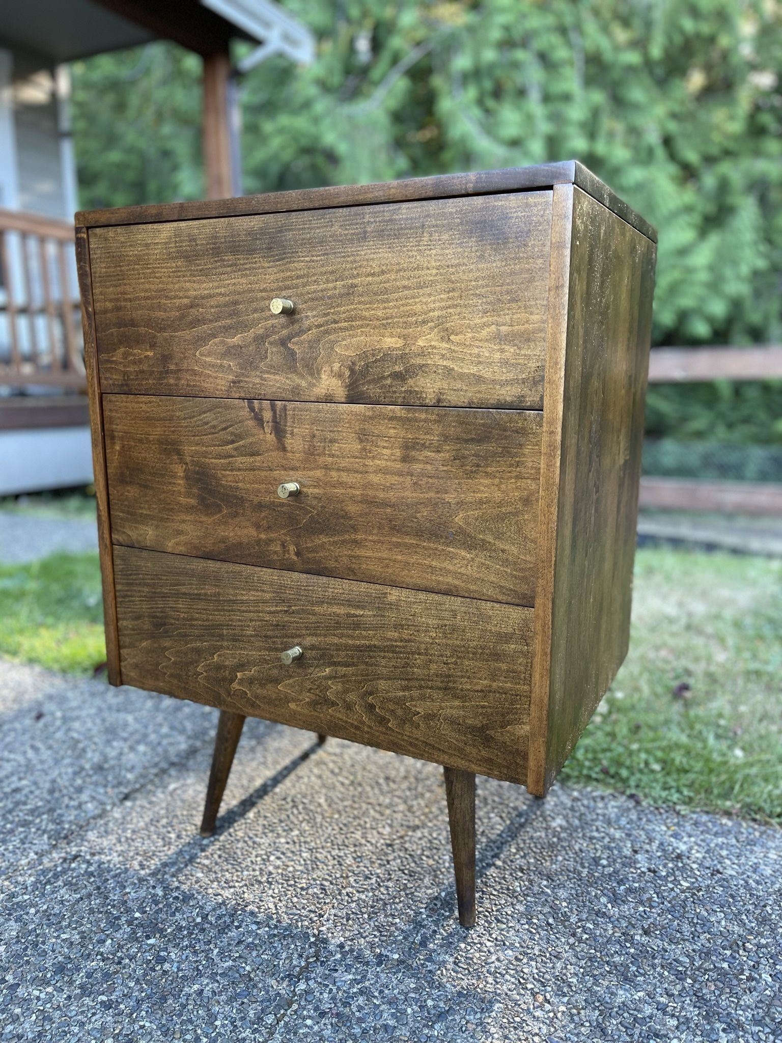Mid Century Modern Paul McCobb Triple-Drawer #1506 Nightstand