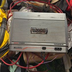 Subwoofer And Amp 4500w