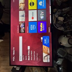55 inch Roku 4k smart tv TCL
