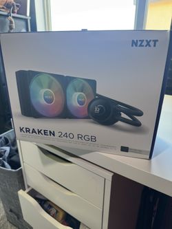 (USED) NZXT kraken 240 RGB Black