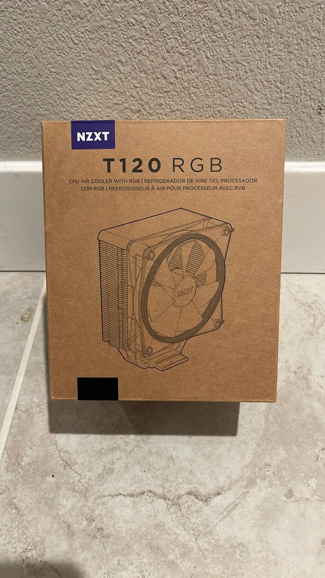 New T120 RGB Air Cooler