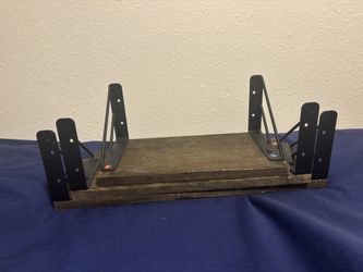 Three Wooden Shelves