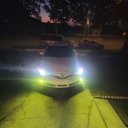 2504 PSX24W LED Fog Light Bulbs 6000K Xenon White 360° Light, Xtreme Super Bright PG20/7 Base Fog Lamps Replacement 5730 33-SMD
